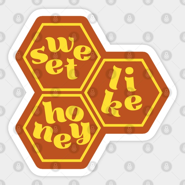 Sweet Like Honey Sticker by saiinosaurus